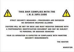 MF3140-333140 船舶符合IMO ISPS规定 297 X 420MM